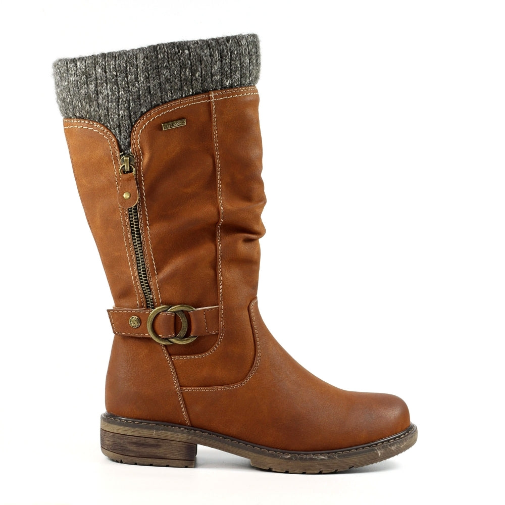 Mid calf ladies hot sale boots uk