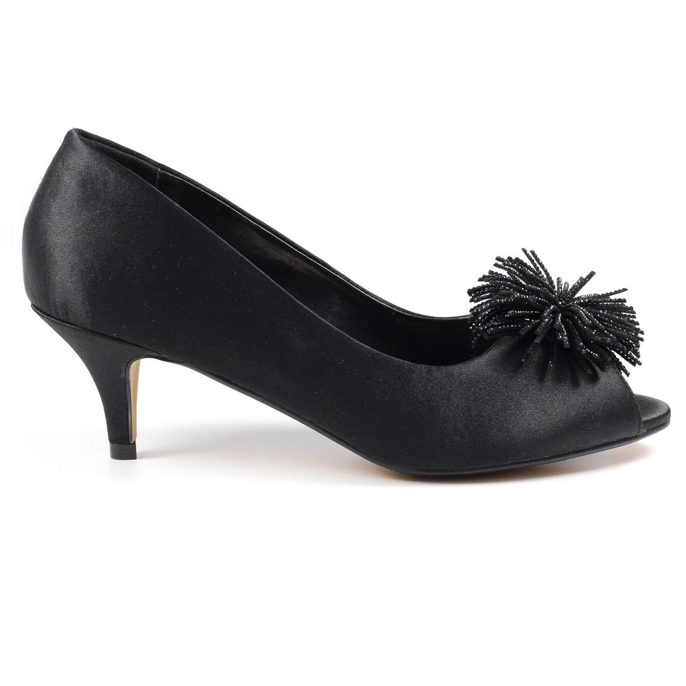 Pom pom sale court shoes