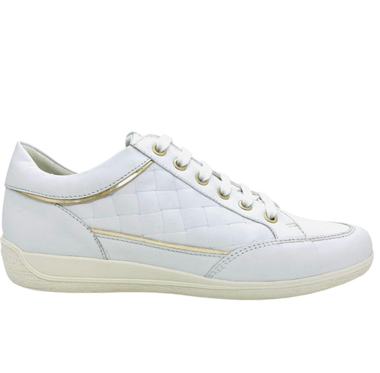 Geox Myria Ladies Quilted Side Sneaker