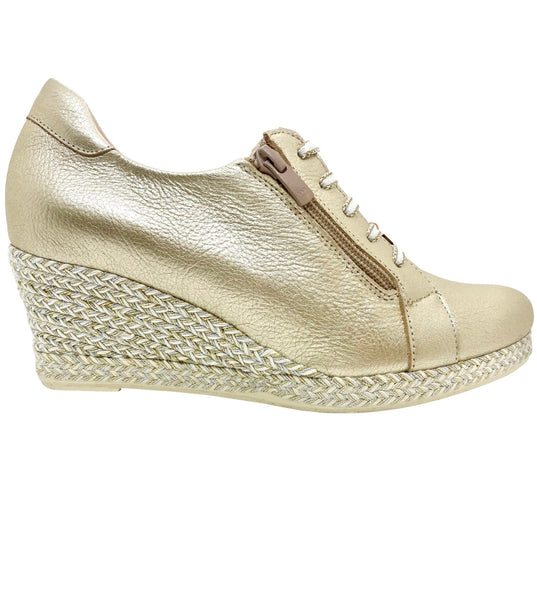 Jose Saenz Yamilla Lace Up Ladies Wedge Shoe