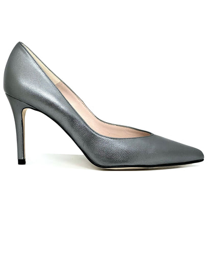 Julietta High Heel Leather Court Shoe