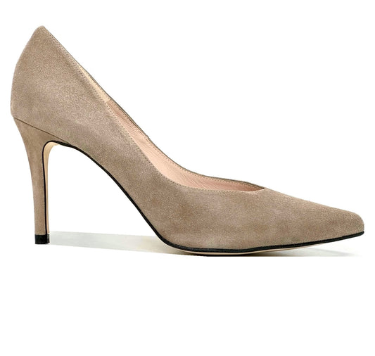 Julietta High Heel Suede Court Shoe