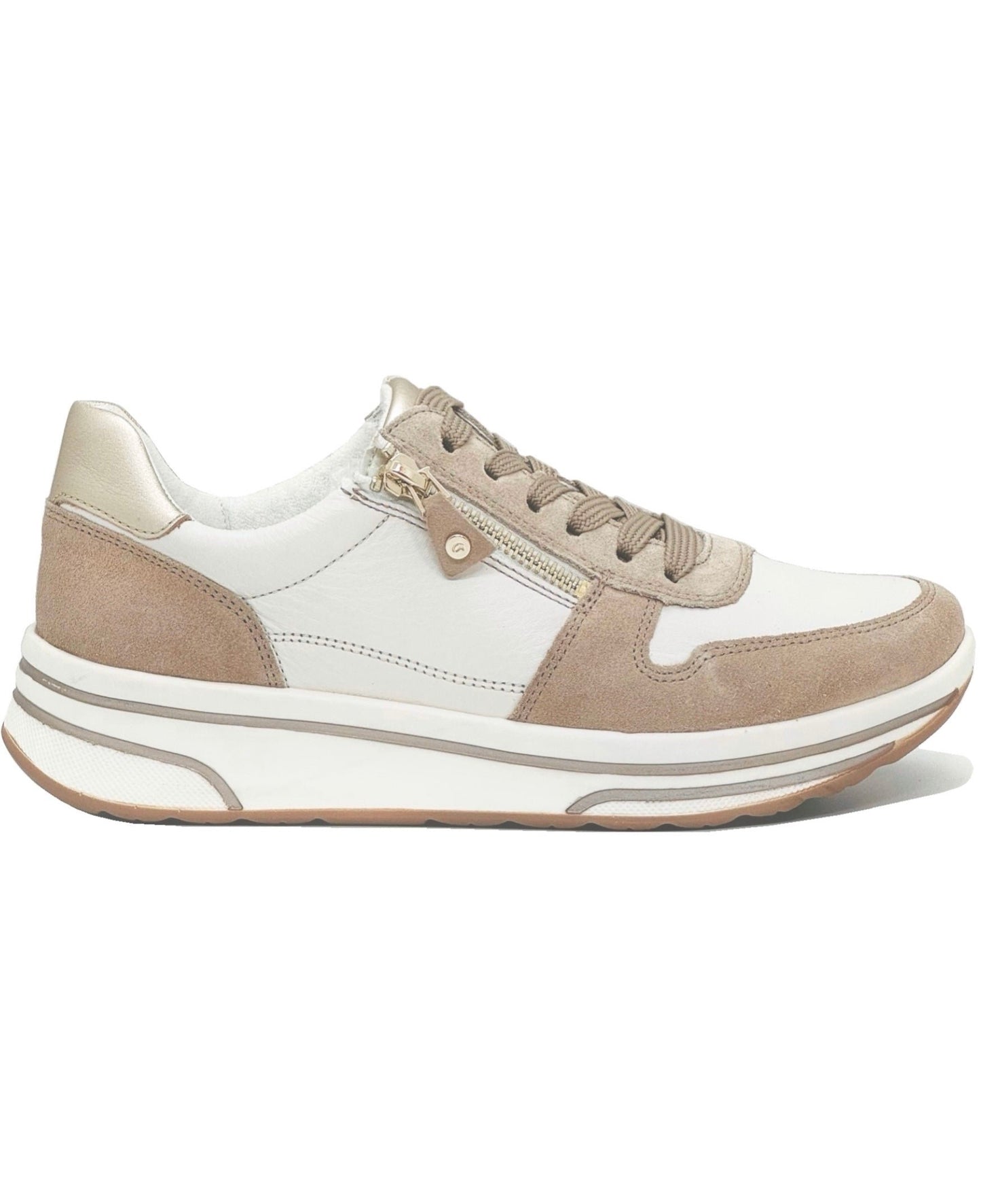 Ara Sapporo Ladies Zip Sided Sneaker