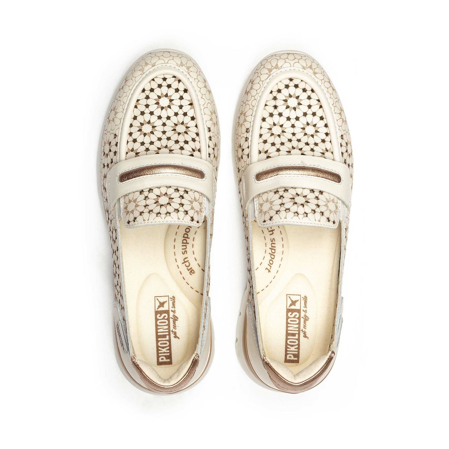 Pikolinos Cantabria Ladies Laser Cut Slip On