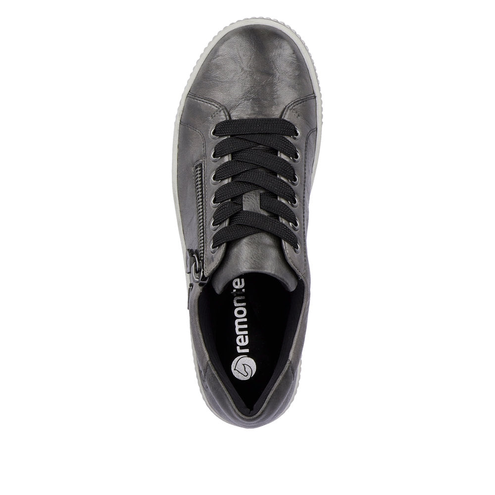 Remonte Ladies Zip Side Tex Lined Sneaker