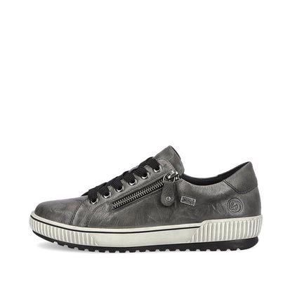 Remonte Ladies Zip Side Tex Lined Sneaker