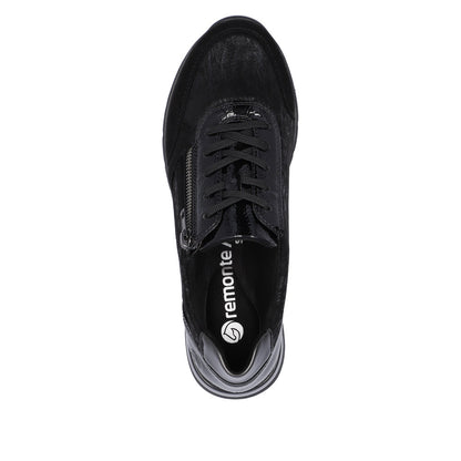 Remonte Ladies Stretch Lace Up Sneaker