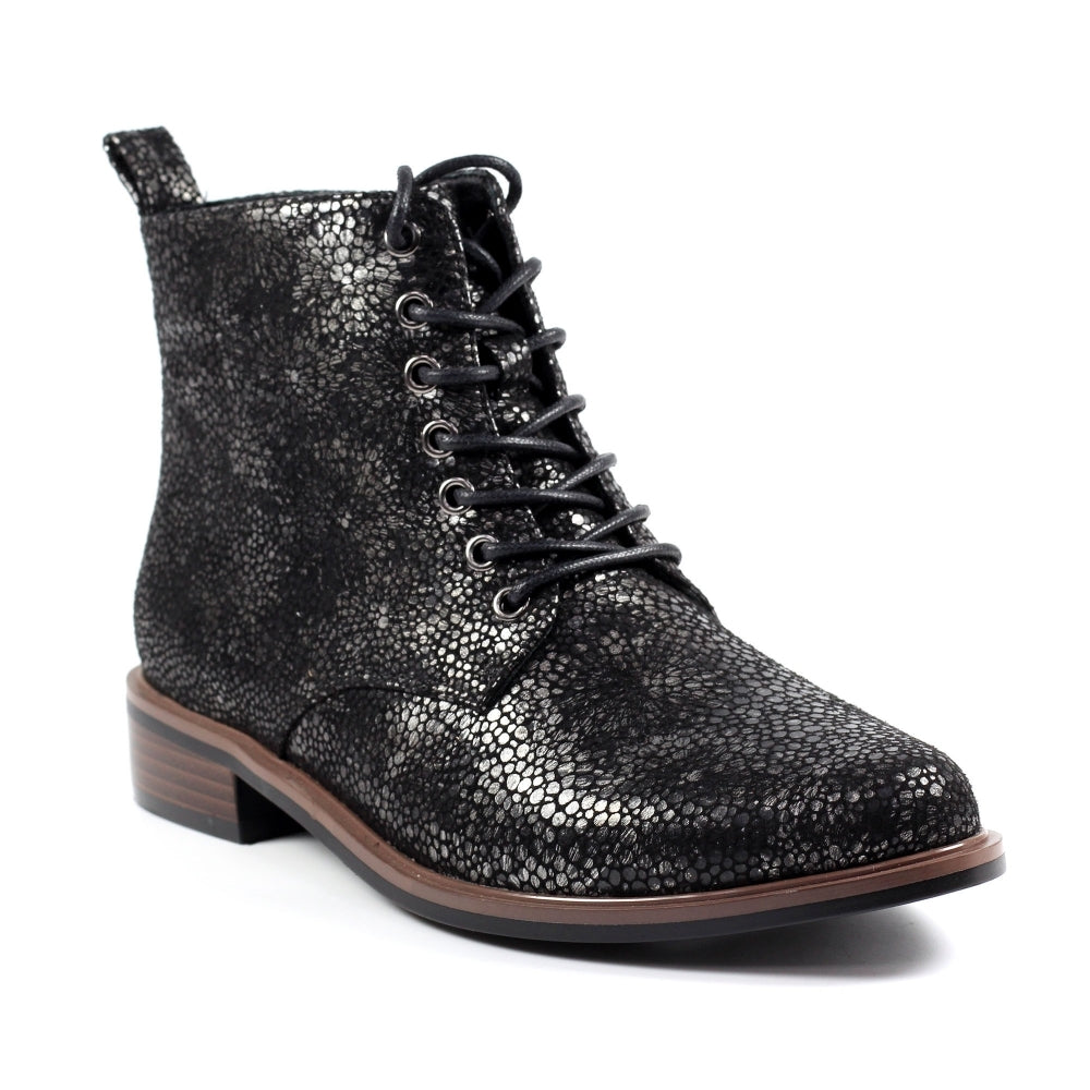 Lunar Caliban Ladies low Heel Ankle Boot