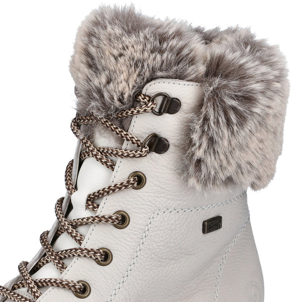 Remonte Faux Fur Trim Ladies Hiker Boot