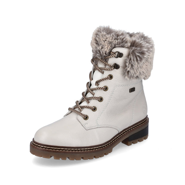 Remonte Faux Fur Trim Ladies Hiker Boot