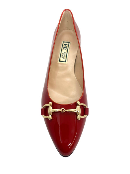 HB Lydia Red Patent