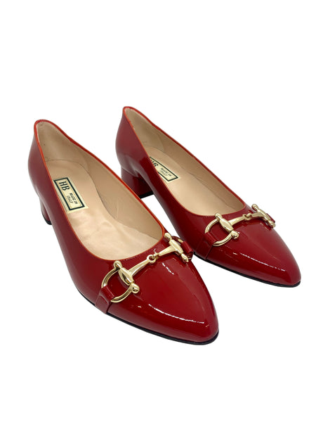 HB Lydia Red Patent