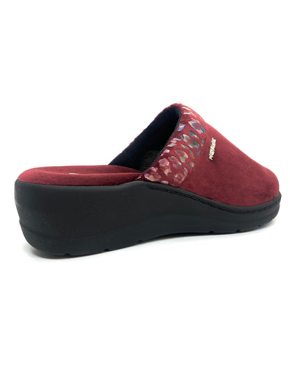 Rohde Ladies Super Padded Wedge Heel Slipper