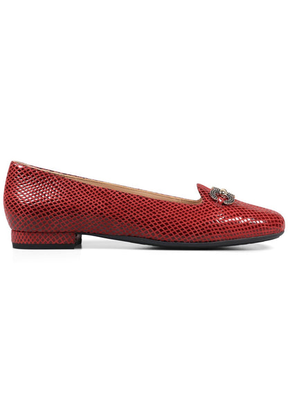 Van Dal Natick Ladies Reptile Print Shoe