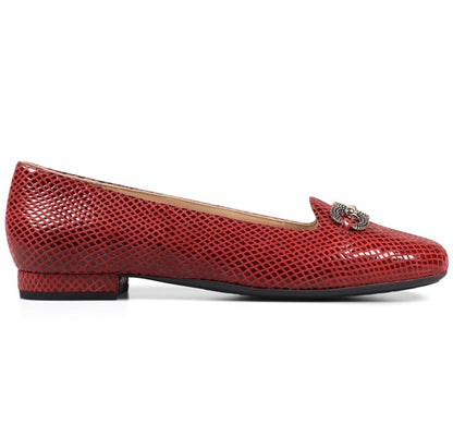 Van Dal Natick Ladies Reptile Print Shoe