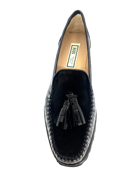 HB Shoes Ladies Tassle Front Abetone Sole Loafer
