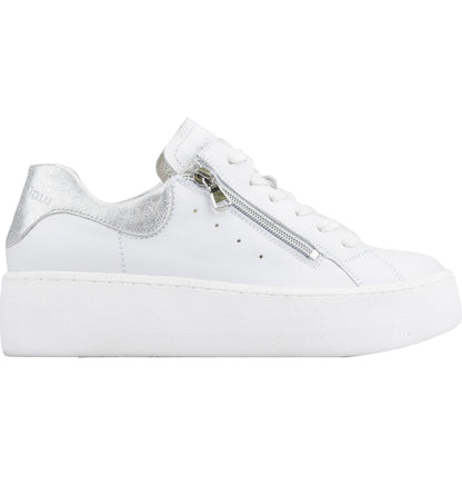 WaldLaufer Nicky Ladies Wide Fit Zip side Sneaker