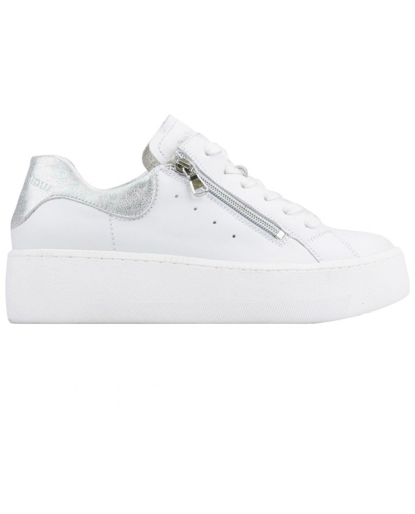 WaldLaufer Nicky Ladies Wide Fit Zip side Sneaker