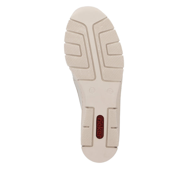 Rieker Ladies Tab Front Flat Shoe