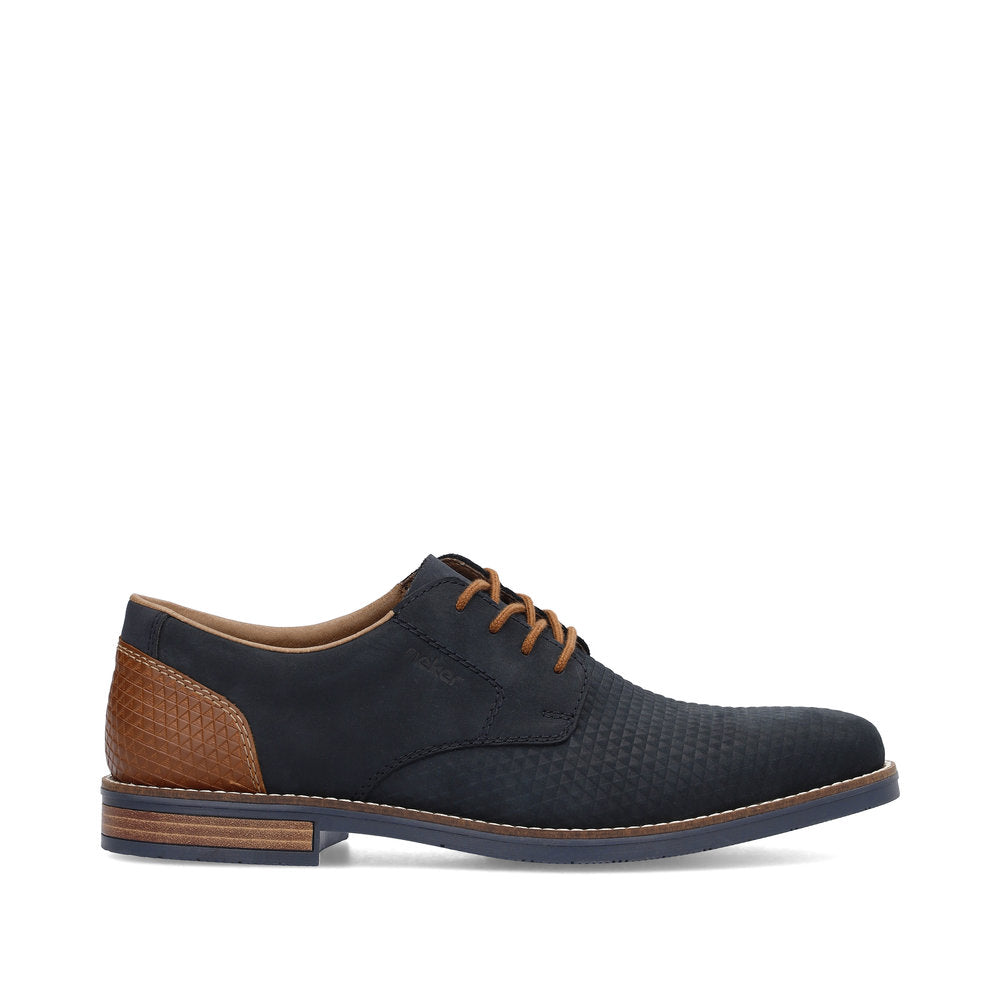 Rieker Men's Suede Lace Up Shoe