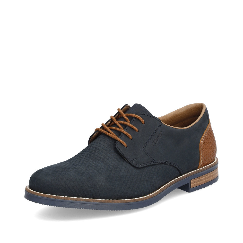 Rieker Men's Suede Lace Up Shoe