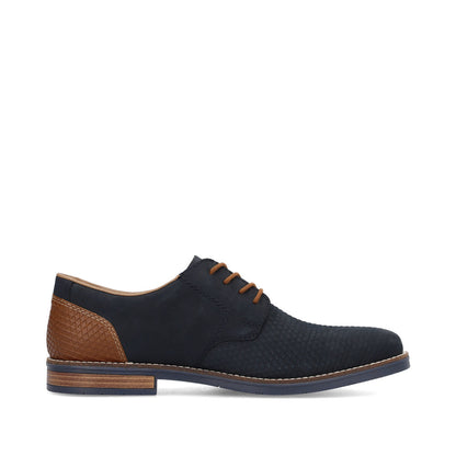 Rieker Men's Suede Lace Up Shoe