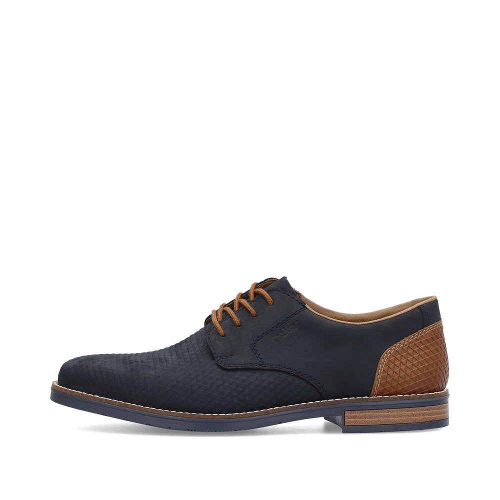 Rieker Men's Suede Lace Up Shoe