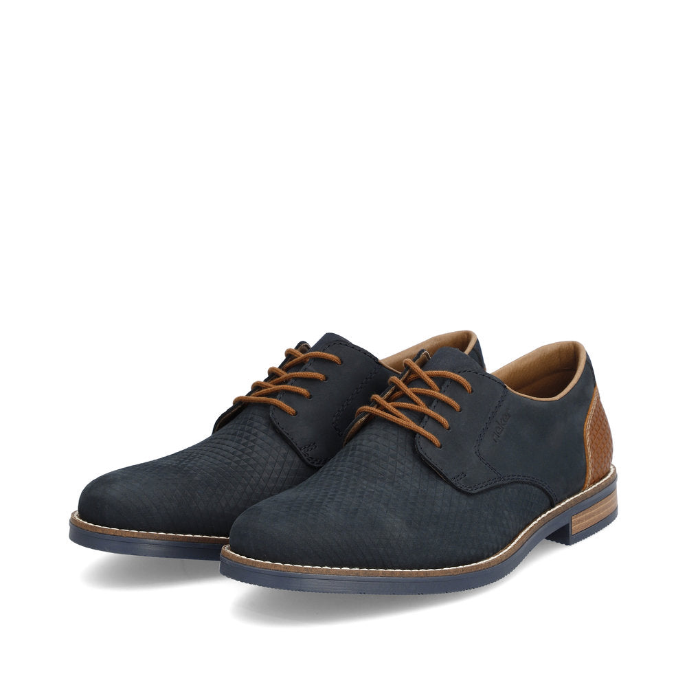 Rieker Men's Suede Lace Up Shoe