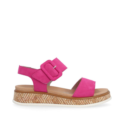 Rieker Evolution Ladies Flatform Buckle Sandal