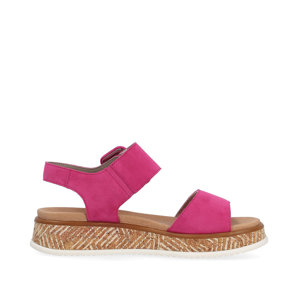 Rieker Evolution Ladies Flatform Buckle Sandal