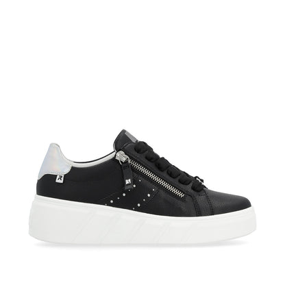 Rieker Evolution Ladies Zip Sided Sneaker