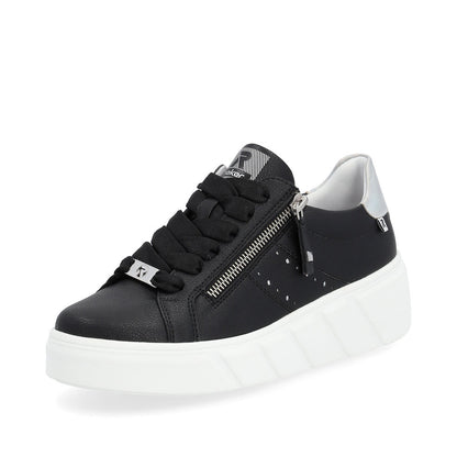 Rieker Evolution Ladies Zip Sided Sneaker