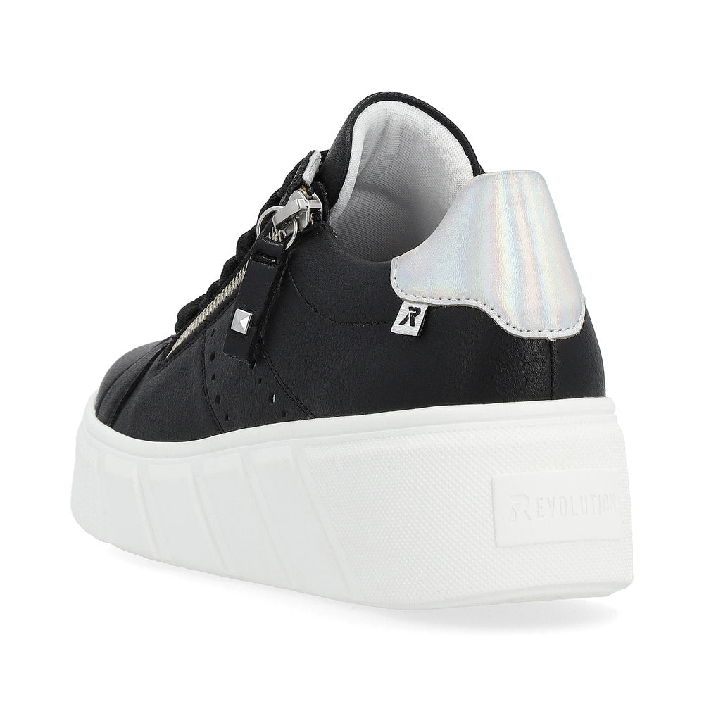 Rieker Evolution Ladies Zip Sided Sneaker