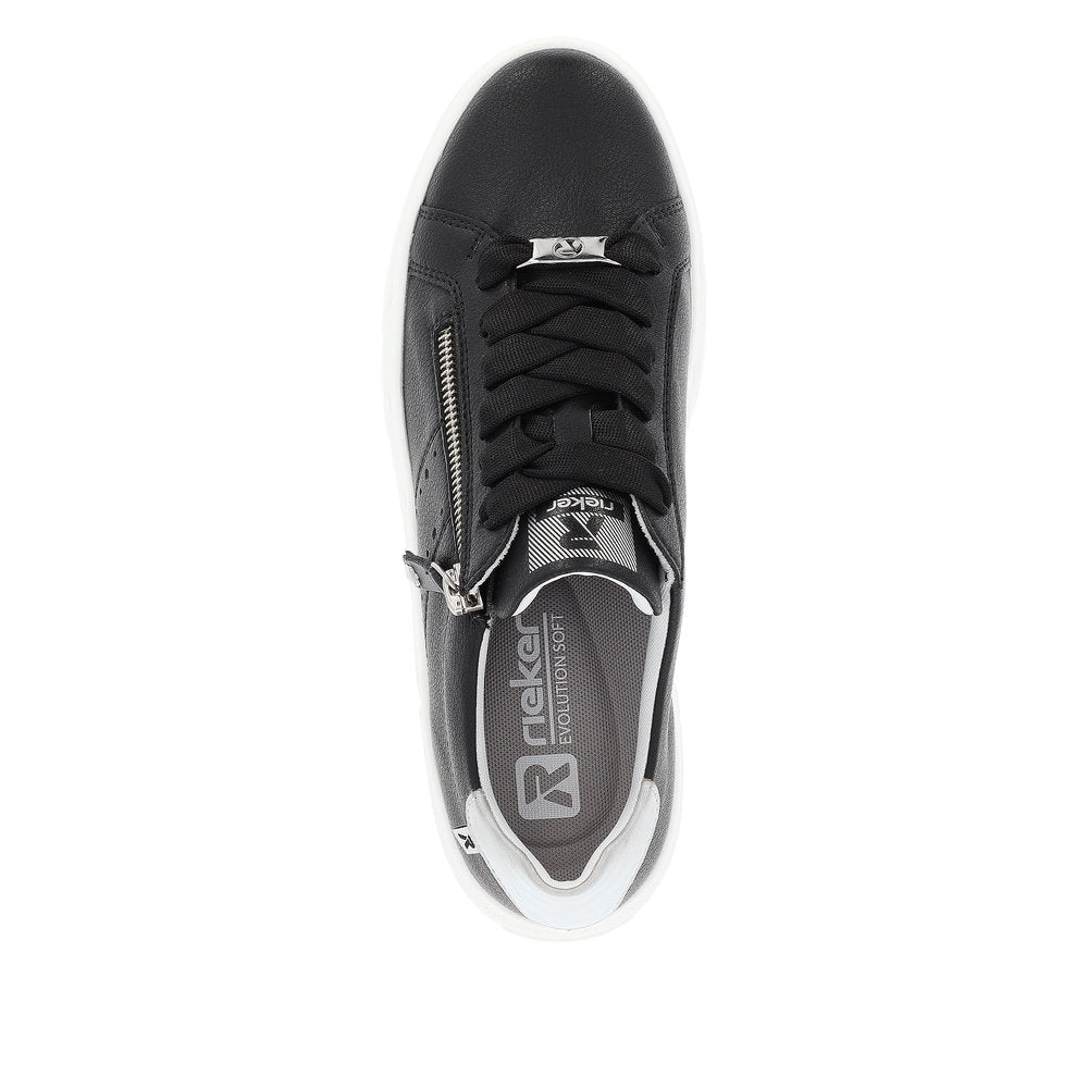 Rieker Evolution Ladies Zip Sided Sneaker