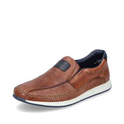 Rieker Men's Soft Leather Slip On Shoe