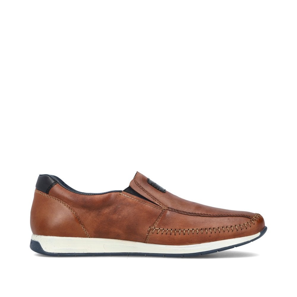 Rieker Men's Soft Leather Slip On Shoe