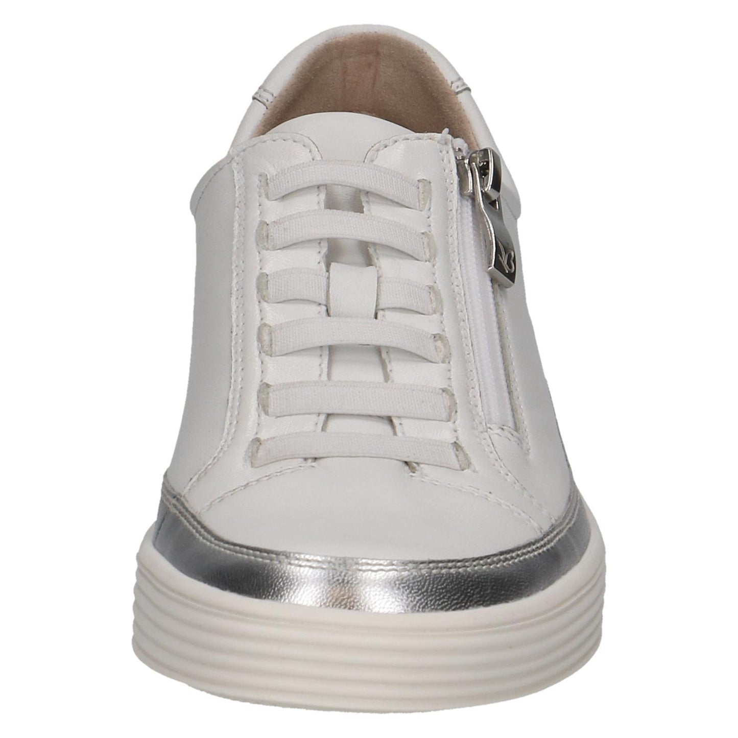 Caprice Ladies Zip And Elastic Front Sneaker