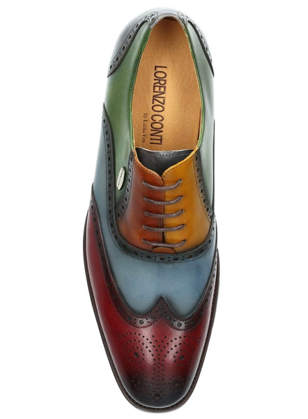 Lorenzo Conti Multi Coloured Oxford Brogue