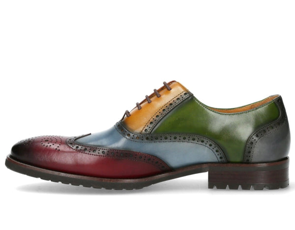 Lorenzo Conti Multi Coloured Oxford Brogue