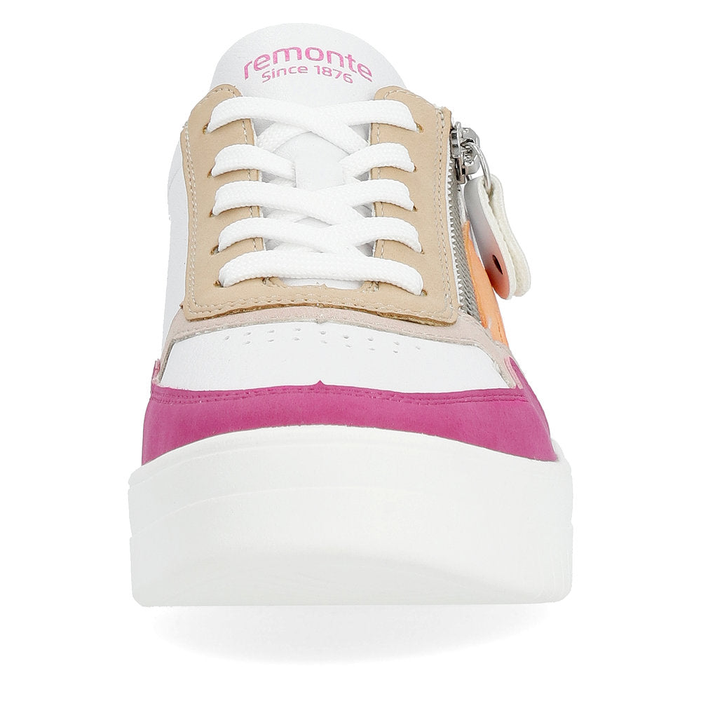 Remonte Ladies Multi Colour Lace Sneaker