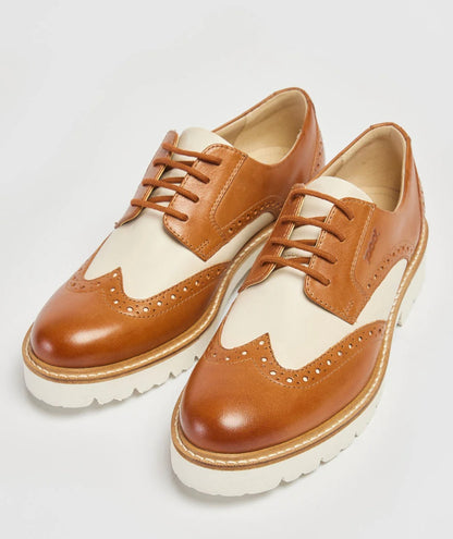 Pod Kortney Two Tone Ladies Brogue