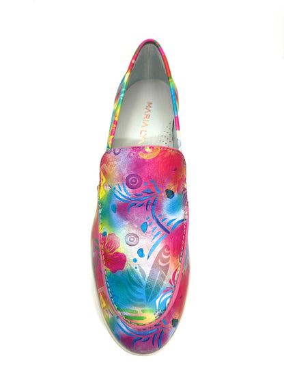 Maria Lya Nina Ladies Multi Coloured Loafer