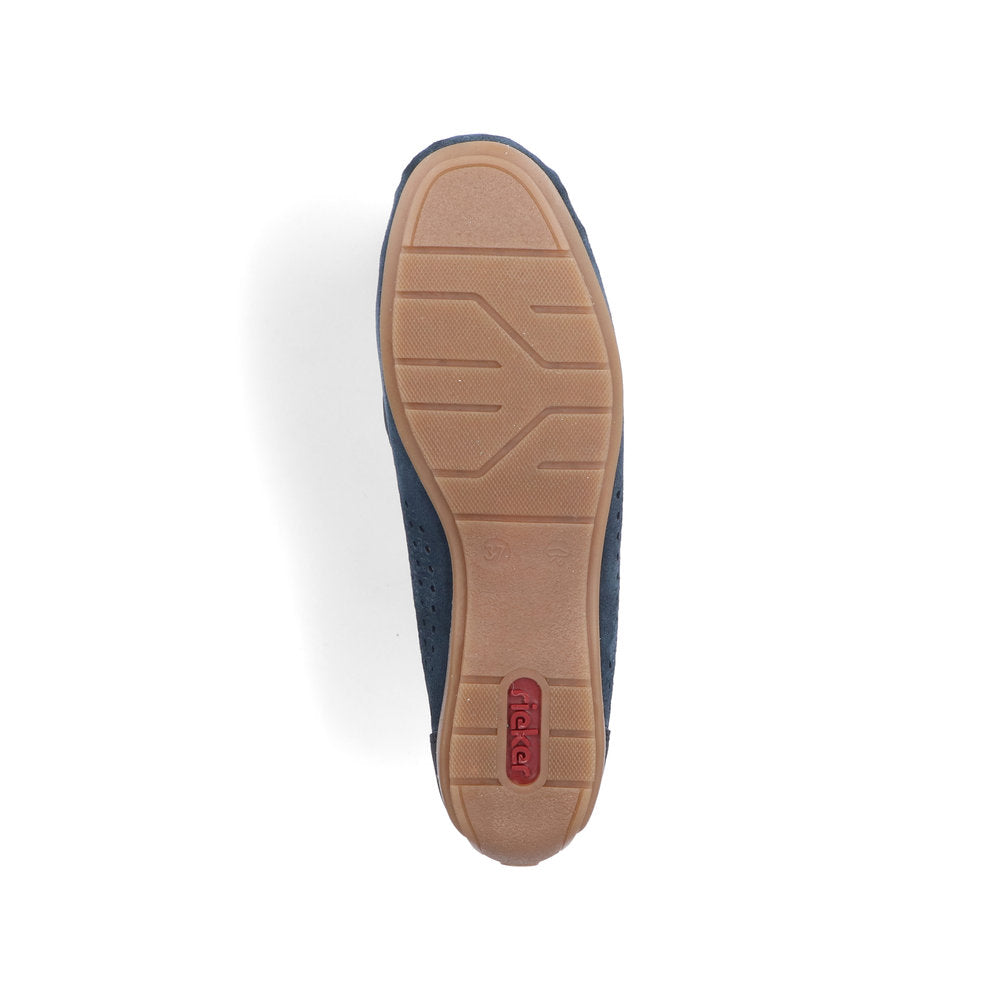 Rieker Ladies Trim Moccasin