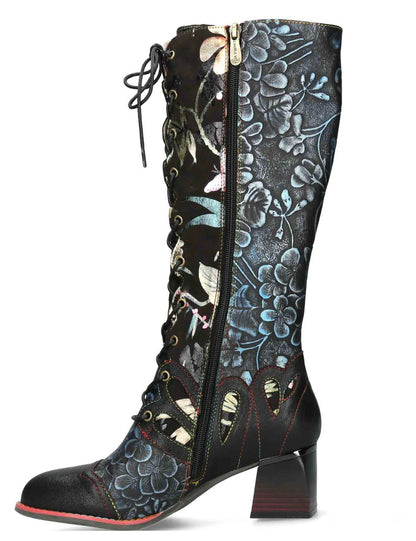 Laura Vita Gycroo Ladies Mid Heel Boot