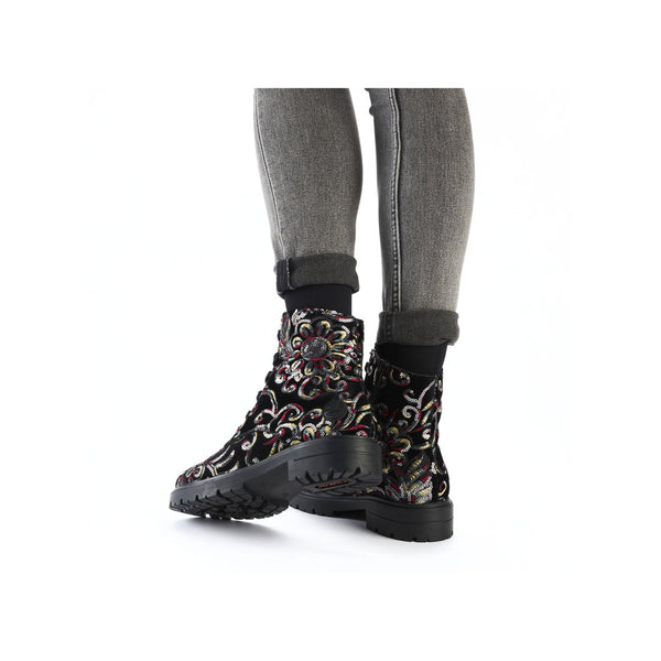 Rieker Ladies Patterned Ankle Boot