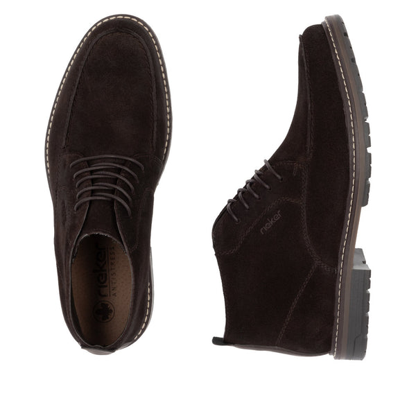 Rieker Mens Suede Chukka Boot