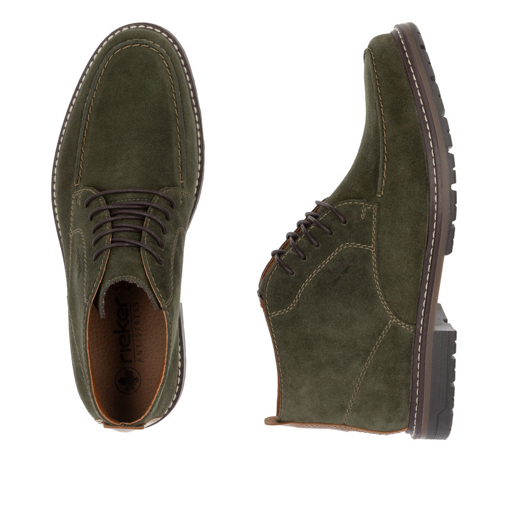 Rieker Mens Suede Chukka Boot