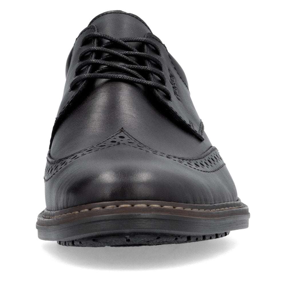 Rieker Mens Brogue Front Lace Shoe