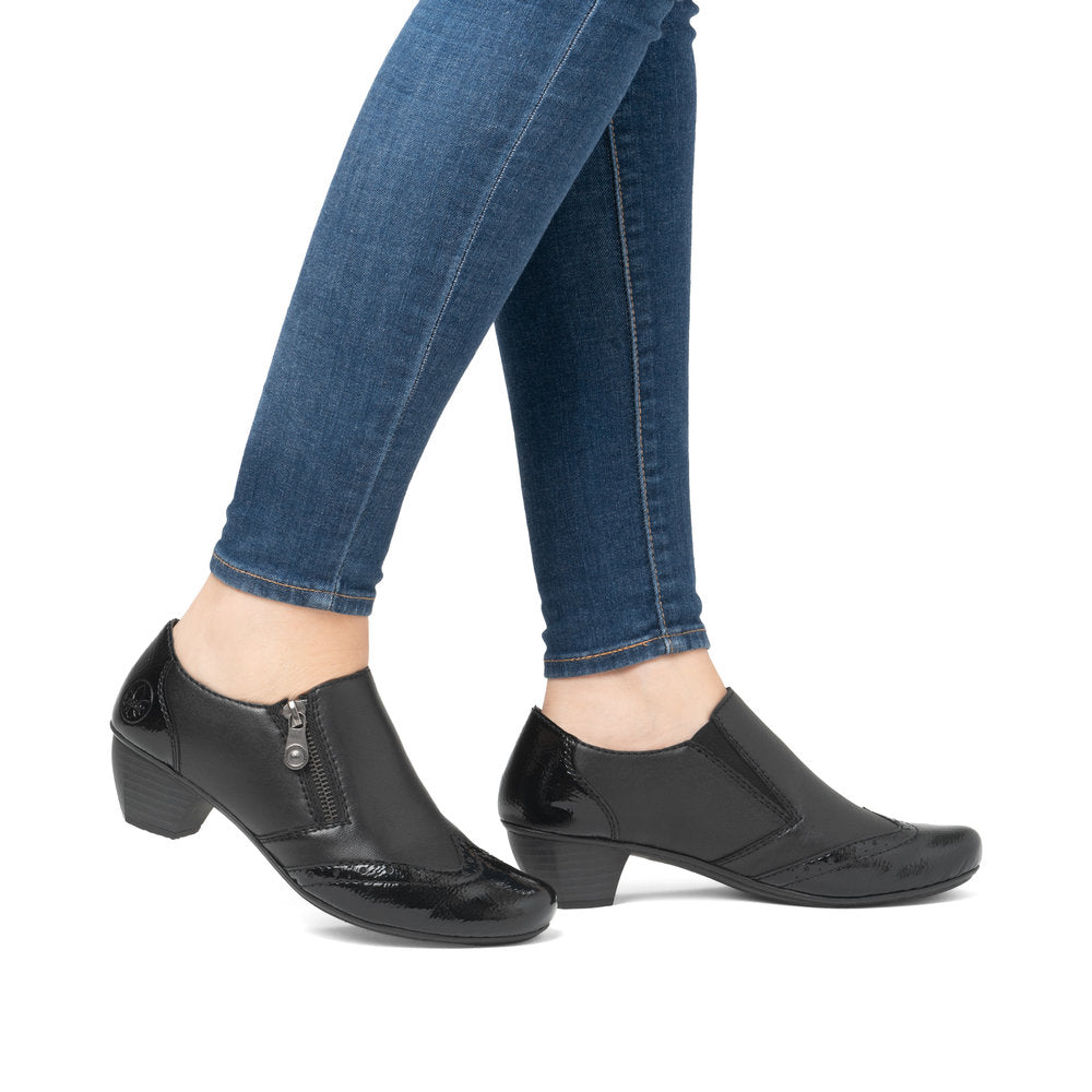 Rieker Ladies Low Heel Shoe