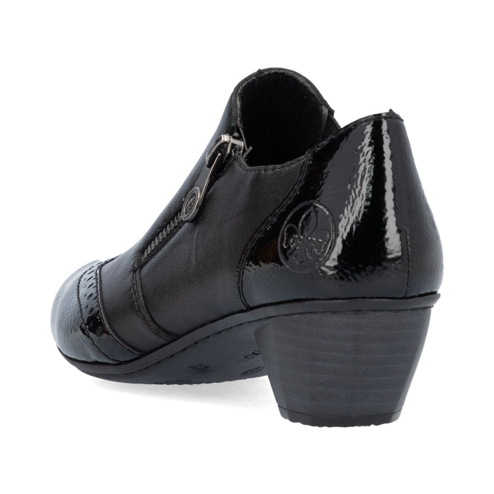 Rieker Ladies Low Heel Shoe